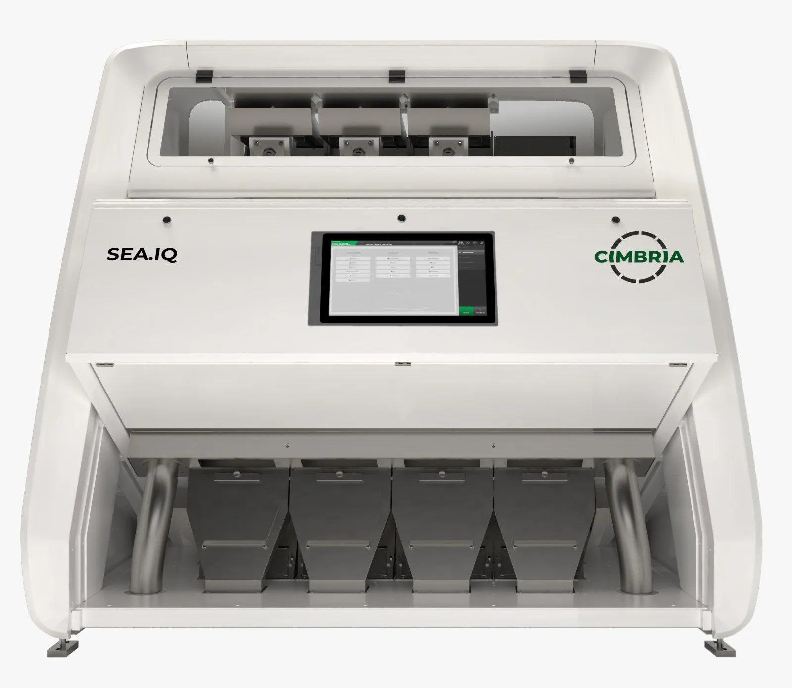 SEA.IQ PLUS Optik Ayıklayıcı — kurulum ve saha fotoğrafı